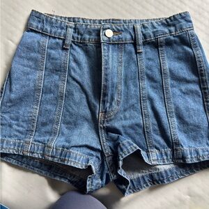 Denim Blue Women's Shorts